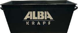 ALBA-KRAPF Pflastermulde 65 Liter Stahlblech pulverbeschichtet Produktbild