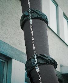 müba Staubschutzhülle für Schuttrohrelement Produktbild