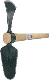 Ideal Wiedehopfhacke Ovalblatt geschmiedet mit Stiel Produktbild