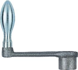 RÖHM Handkurbel, Außensechskant Produktbild