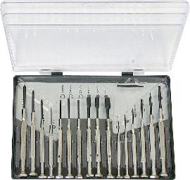 Hesse Uhrmacherschraubendreher-Satz 16-teilig Produktbild