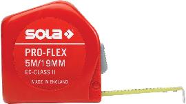 SOLA Taschenbandmaß Pro-Flex 3mx13mm gel b Sola Produktbild