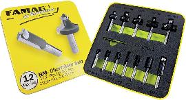 FAMAG Fräser-Set Classic Line,&nbsp;12-teilig Produktbild