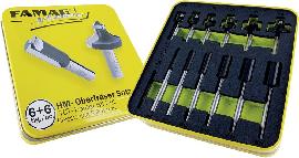 FAMAG Fräser-Set Classic Line,&nbsp;6 Nutfräser + 6 Abrundfräser Produktbild