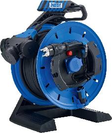 HEDI Vollkunststoff- Kabeltrommel Stecker-Typ E H07RN-F 3G2,5 40m Produktbild