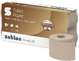 SATINO BY WEPA Satino PureSoft Toilettenpapier Kleinrollen 2-lagig 250 Blatt Produktbild