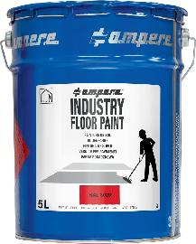 a.m.p.e.r.e. Bodenmarkierungsfarbe Traff ic Industry Floor Paint 5L rot Produktbild