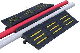 PARSCH GEGR. 1765 Gummi-Schlauchbrücke für 2 Schläuche bis 75mm für LKW bis max. 12t pro Achse Produktbild