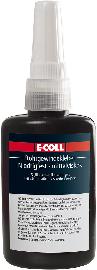 E-COLL Rohrgewindekleber hochfest, mittelviskos, silikonfrei 50ml Flasche Produktbild