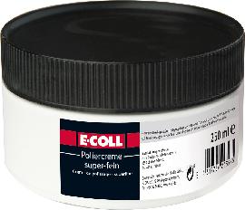 E-COLL Poliercreme superfein beige silikonfrei, wasserlöslich, 250ml Dose Produktbild