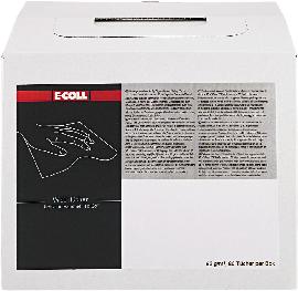 E-COLL Wischtuch Softvlies Extr Spenderb ox "toGo" 80 Tücher 30x38mm weiß Produktbild