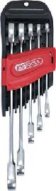 KS Tools DUO GEARplus® Ratschenringmaulschlüssel-Satz mit Maul-Ratschenfunktion, 5-tlg Produktbild