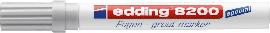 edding 8200 Fugenmarker 1er-Blister silbergrau Produktbild