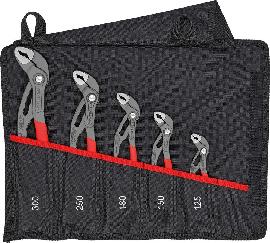 KNIPEX Wasserpumpenzangen-Set Cobra® 00 19 55 S5 5-teilig Rolltasche Produktbild