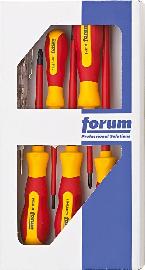 FORUM Schraubendreher-Satz VDE 6-teilig mit Prüfer Produktbild