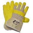 NITRAS UNIVERSAL, Kunstlederhandschuhe, naturfarben / gelb, EN 388 Produktbild
