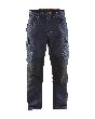 Blåkläder Service Arbeitshose Denim Stretch Marineblau/Schwarz Produktbild