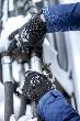 NITRAS SNOW FIGHTER+, Winterhandschuhe, schwarz, EN 388, EN 511 Produktbild img2 S