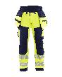 Blåkläder High Vis Softshell Arbeitshose High Vis Gelb/Marineblau Produktbild img1 S