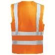 UVEX Arbeitsweste protection flash orange, warnorange XXL Produktbild img2 S