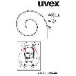 UVEX Schnürsenkel 95913 schwarz Produktbild