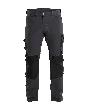 Blåkläder Handwerker Arbeitshose ohne Nageltaschen 4-Wege-Stretch X1900 Dunkelgrau/Schwarz Produktbild