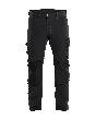 Blåkläder Handwerker Arbeitshose ohne Nageltaschen 4-Wege-Stretch X1900 Schwarz Produktbild