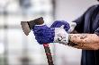 NITRAS CUT F, Schnittschutzhandschuhe, grau / blau, EN388, EN 407 Produktbild img2 S