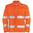 UVEX Arbeitsjacke protection flash orange, warnorange 52 Produktbild img1 S