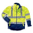 UVEX Softshelljacke protection flash gelb, warngelb S Produktbild