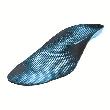 UVEX Einlegesohle 95284 schwarz, blau Weite 11 Größe 43 Produktbild