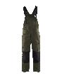 Blåkläder Latzhose mit Stretch Dunkel Olivgrün/Schwarz Produktbild