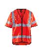 Blåkläder High Vis Weste High Vis Rot Produktbild