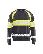 Blåkläder High Vis Sweater Mittelgrau/High Vis Gelb Produktbild