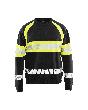 Blåkläder High Vis Sweater Schwarz/Gelb Produktbild