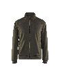 Blåkläder Sweatjacke mit Reißverschluss Dunkel Olivgrün/Schwarz Produktbild