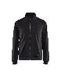 Blåkläder Sweatjacke mit Reißverschluss Schwarz/Rot Produktbild