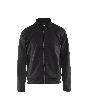 Blåkläder Sweatjacke mit Reißverschluss Schwarz/Dunkelgrau Produktbild