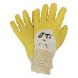 NITRAS Nitrilhandschuhe, gelb / weiß, EN 388, OEKO-TEX Produktbild
