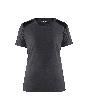 Blåkläder Damen T-Shirt Mittelgrau/Schwarz Produktbild
