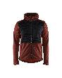 Blåkläder Kapuzensweater mit Reißverschluss Rostrot/Schwarz Produktbild img1 S