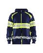 Blåkläder High Vis Kapuzenjacke Marineblau/ High Vis Gelb Produktbild