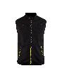 Blåkläder Softshell Weste Schwarz/Gelb Produktbild