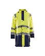 Blåkläder High Vis Regenjacke Level 1 High Vis Gelb/Marineblau Produktbild