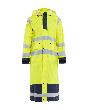 Blåkläder High Vis Regenmantel Level 1 High Vis Gelb/Marineblau Produktbild img1 S