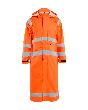 Blåkläder High Vis Regenmantel Level 1 High Vis Orange Produktbild img1 S