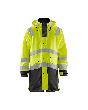 Blåkläder High Vis Regenmantel Level 3 High Vis Gelb/Schwarz Produktbild img1 S