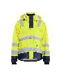 Blåkläder High Vis Regenjacke Level 3 High Vis Gelb/Marineblau Produktbild img1 S