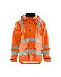 Blåkläder High Vis Regenjacke Level 3 High Vis Orange Produktbild img1 S