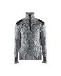 Blåkläder Wollsweater Grau Melange/Dunkelgrau Produktbild
